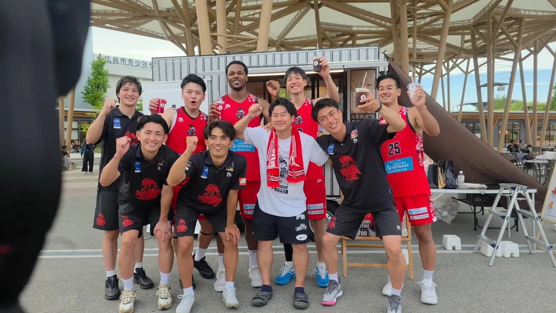 スポーツチームのみなさんと